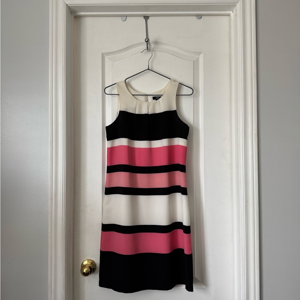 Striped Sleeveless Dress
